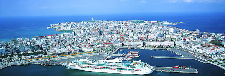 Vista aerea A Coruña